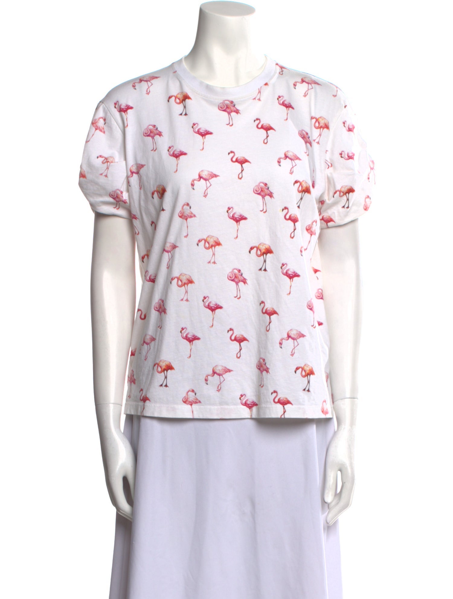Victoria Victoria Beckham Printed Crew Neck T-Shirt